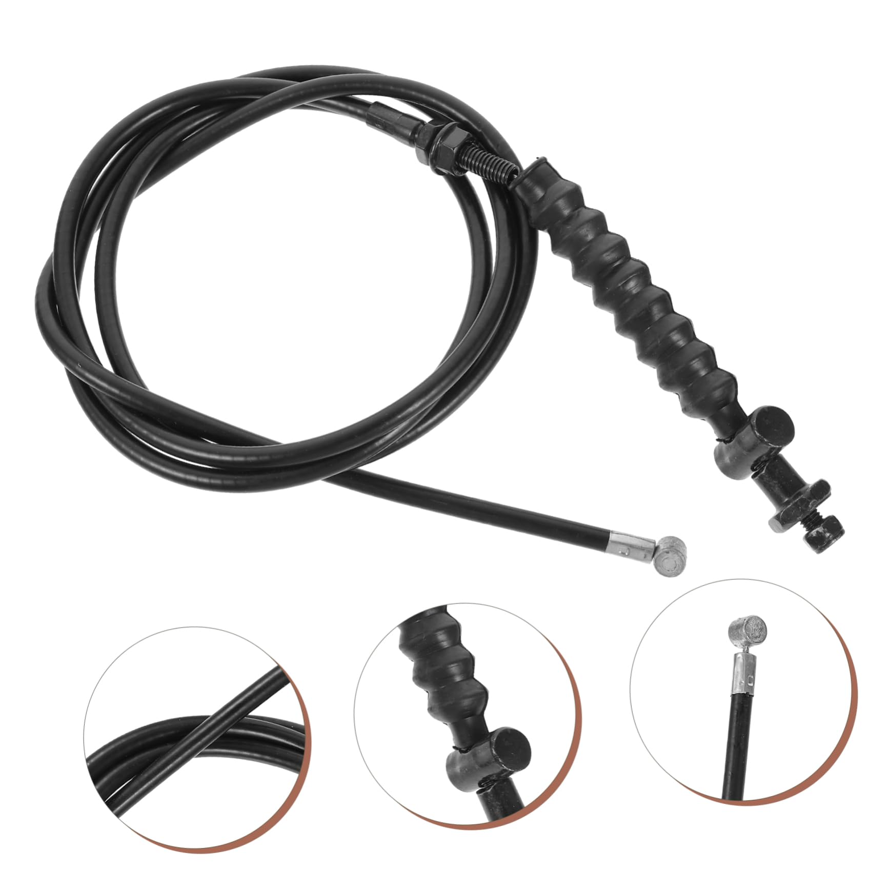YARNOW Linea del Freno Linea del Freno fanale Posteriore per Scooter Elettrico Macchina Monopattino Elettrico monoppatino eletrico Freno Scooter Forniture per Scooter plastica Black