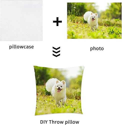 Miniatura 3 de 15 fundas de almohada de sublimación en blanco de 16 x 16 pulgadas, fundas de almohada de transferencia de calor, fundas de almohada personalizadas