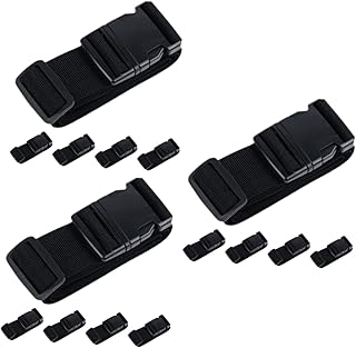 15 Peças Cintos Elásticos De Relógio Para Fivelas Alça De Sacola Resistente Fivela De Bagagem Alça Elástica Mala De Bagagem Correias De Viagem Pp Para Bolsa De Bagagem Alças