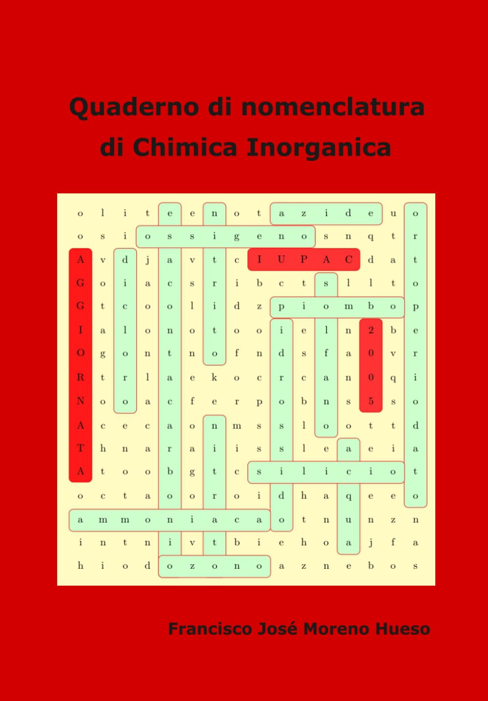 Quaderno di nomenclatura di Chimica Inorganica