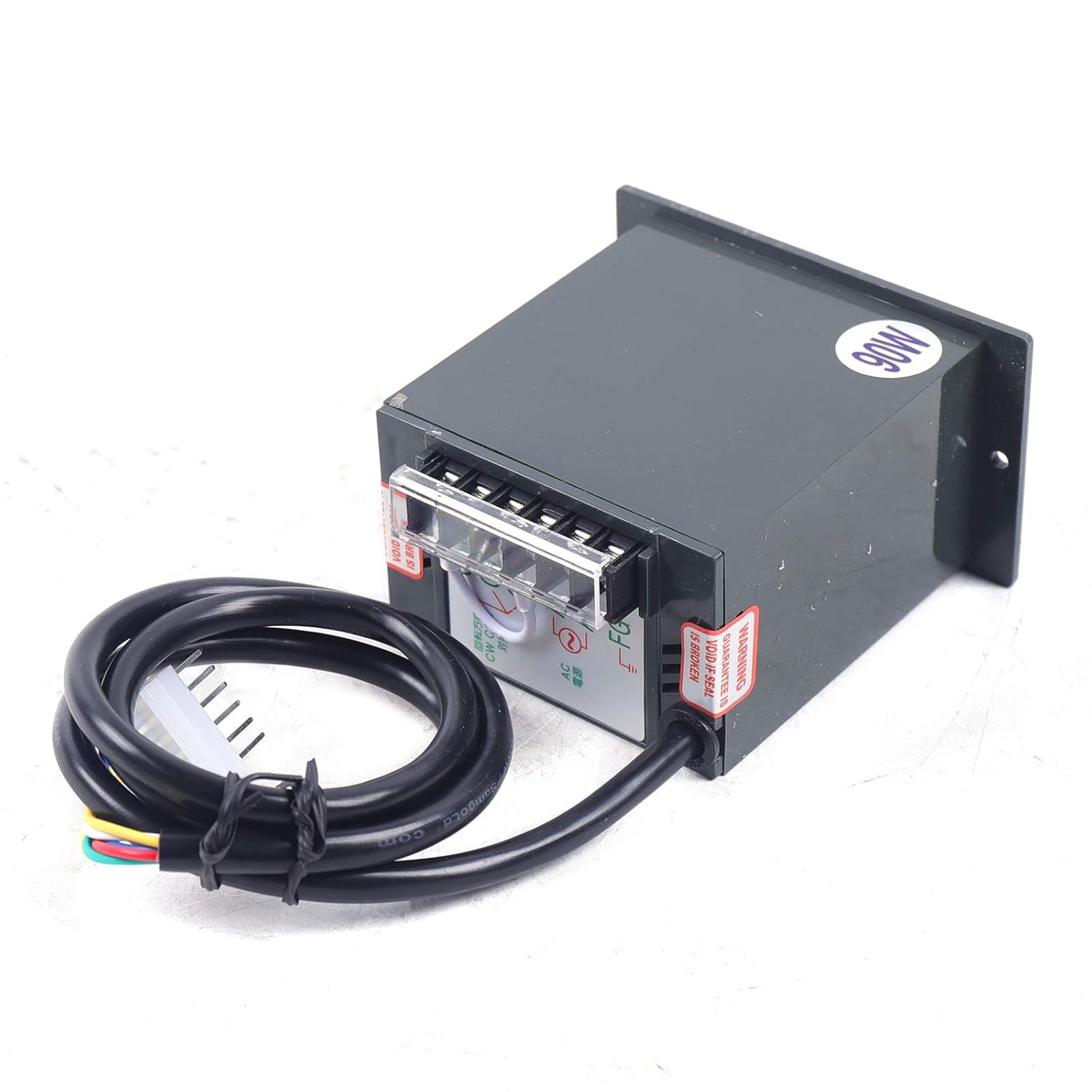 110V 90W 270RPM Ac Gear Motor Electric Single-Phase Motor Gear Motor with Variable Speed Adjustable Controller Governor Geared Motor and Adjustable Speed Controller Combo (5K)