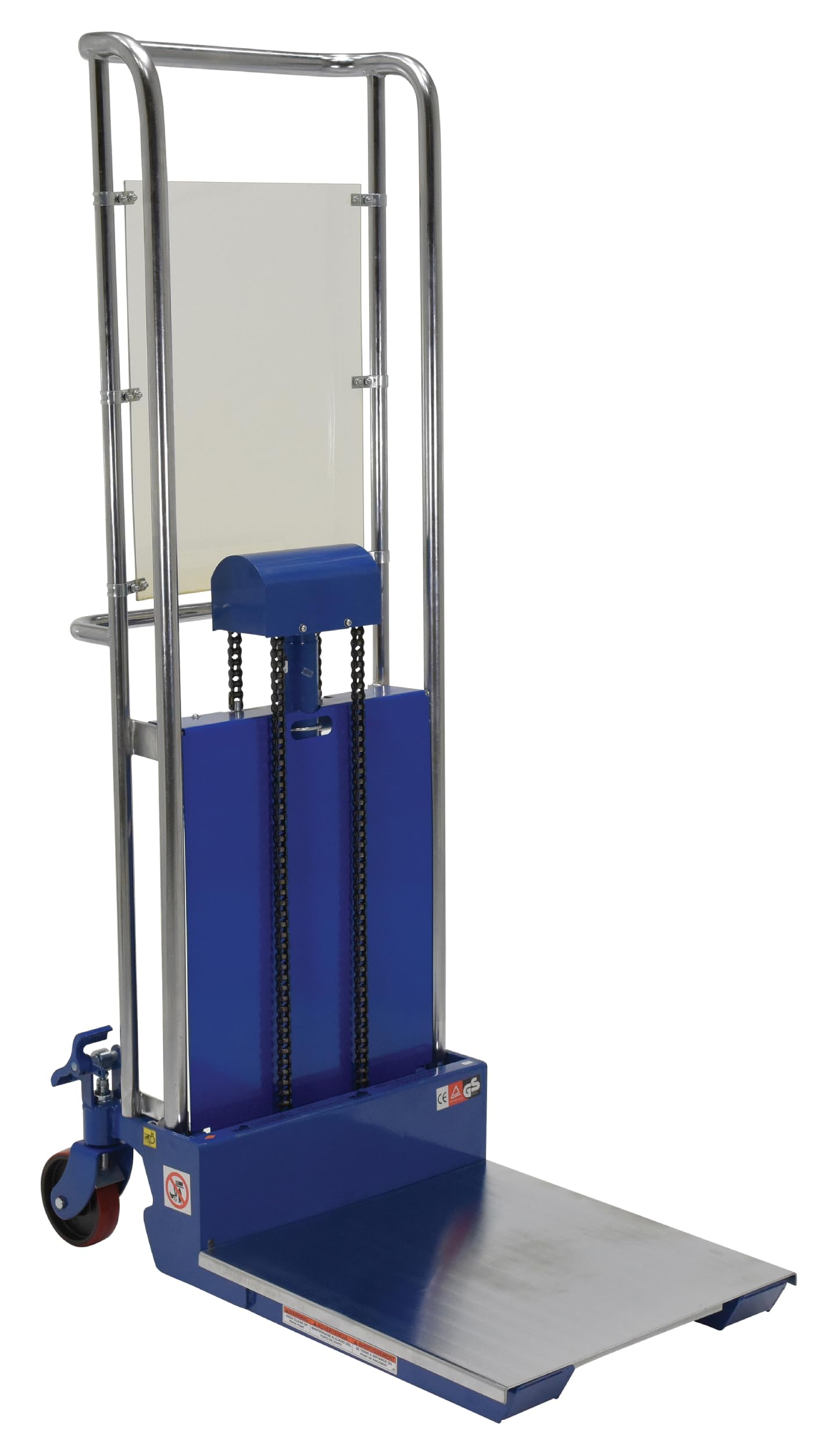 Vestil HYD-10 Foot Pump Hefti-Lift, 880 lbs Capacity, 24" Length x 23" Width Platform, 3-1/2" - 59" Height Range