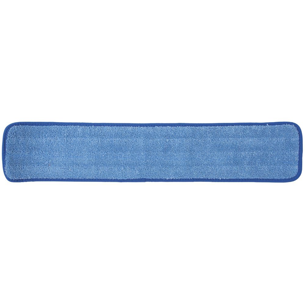 Microfiber Wet Mop Head Blue - 24"L x 5"W Set of by HUBERT – Microfiber, Blue, Pack of 3, Model AMM24HDBWB