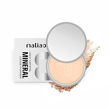 Maliao Light Crystal Mineral Loose Powder (WHITE IVORY)