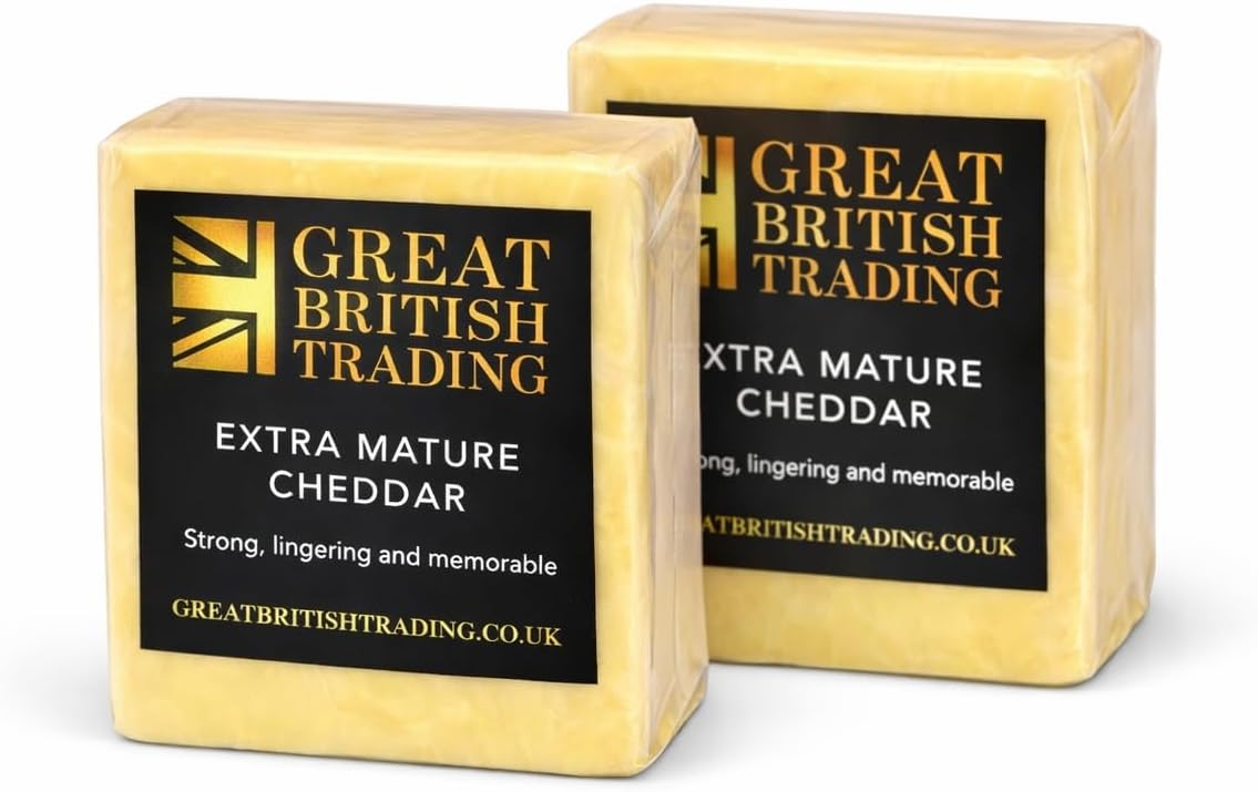 Extra Mature Cheddar Cheese 2 x 200g from Great British Trading