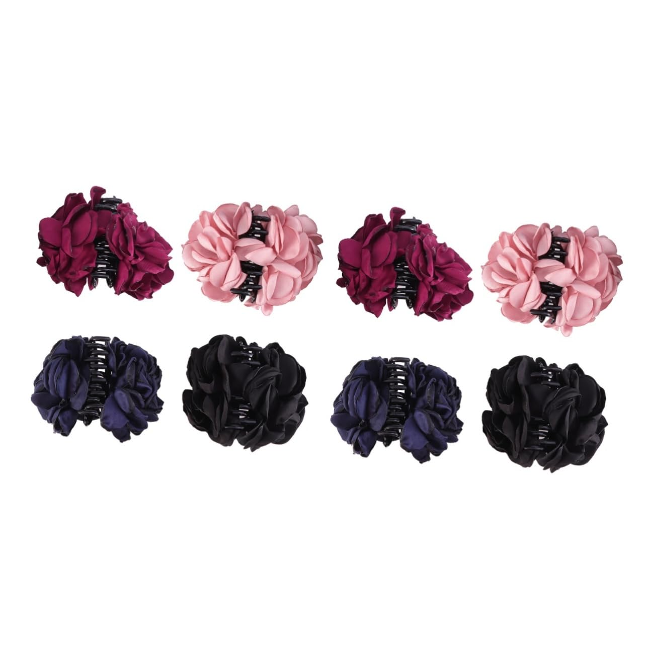 GALPADA 8 Stk Frauenhaarkrallen Bananen-Haarspangen Haarspangen für Damen Haarspange für Frauen graceling Haarklammer Haarnadel Haarspangen für Frauen Rose Acryl Bananenclip Fräulein