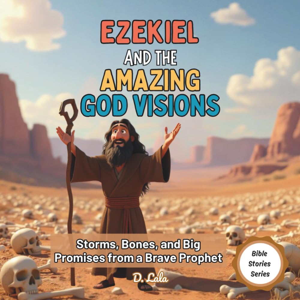 Ezekiel and the Amazing God Visions: Storms, Bones, and Big Promises from a Brave Prophet (Bible Stories Series)