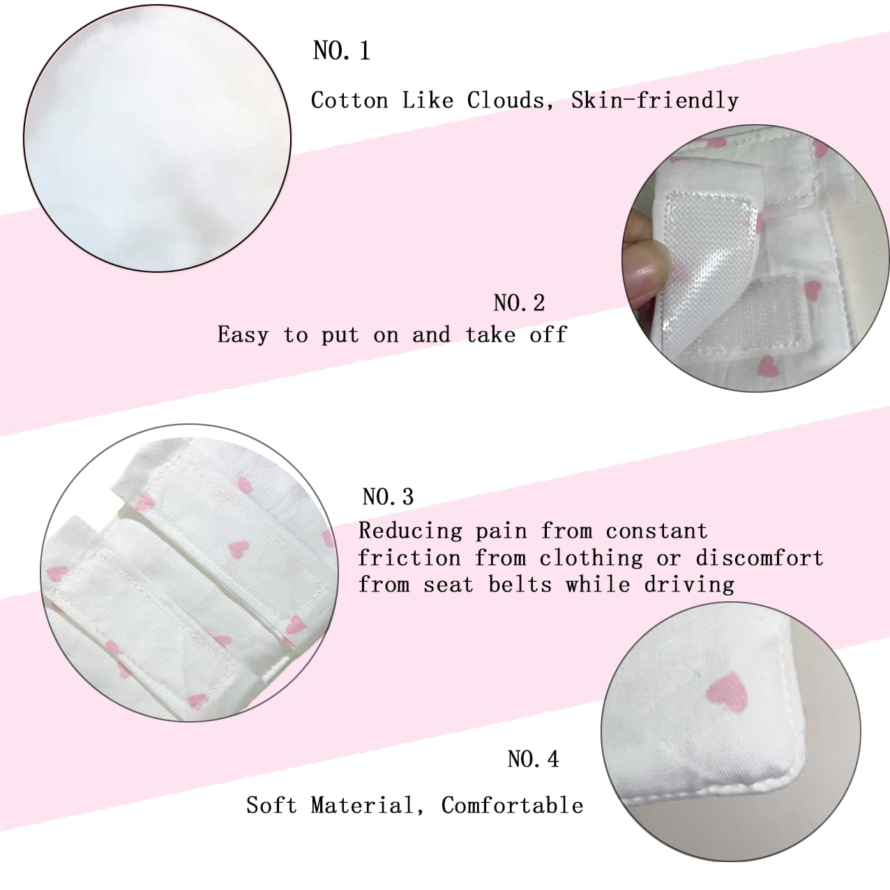 GZFQJJ 2PCS Bra Strap Pad Protector for Chest Port?Pacemaker Pillow for Bra Post-Surgery?Port Pillows for Chemo Patients?Heart Surgery Recovery Support Cushion (Love)