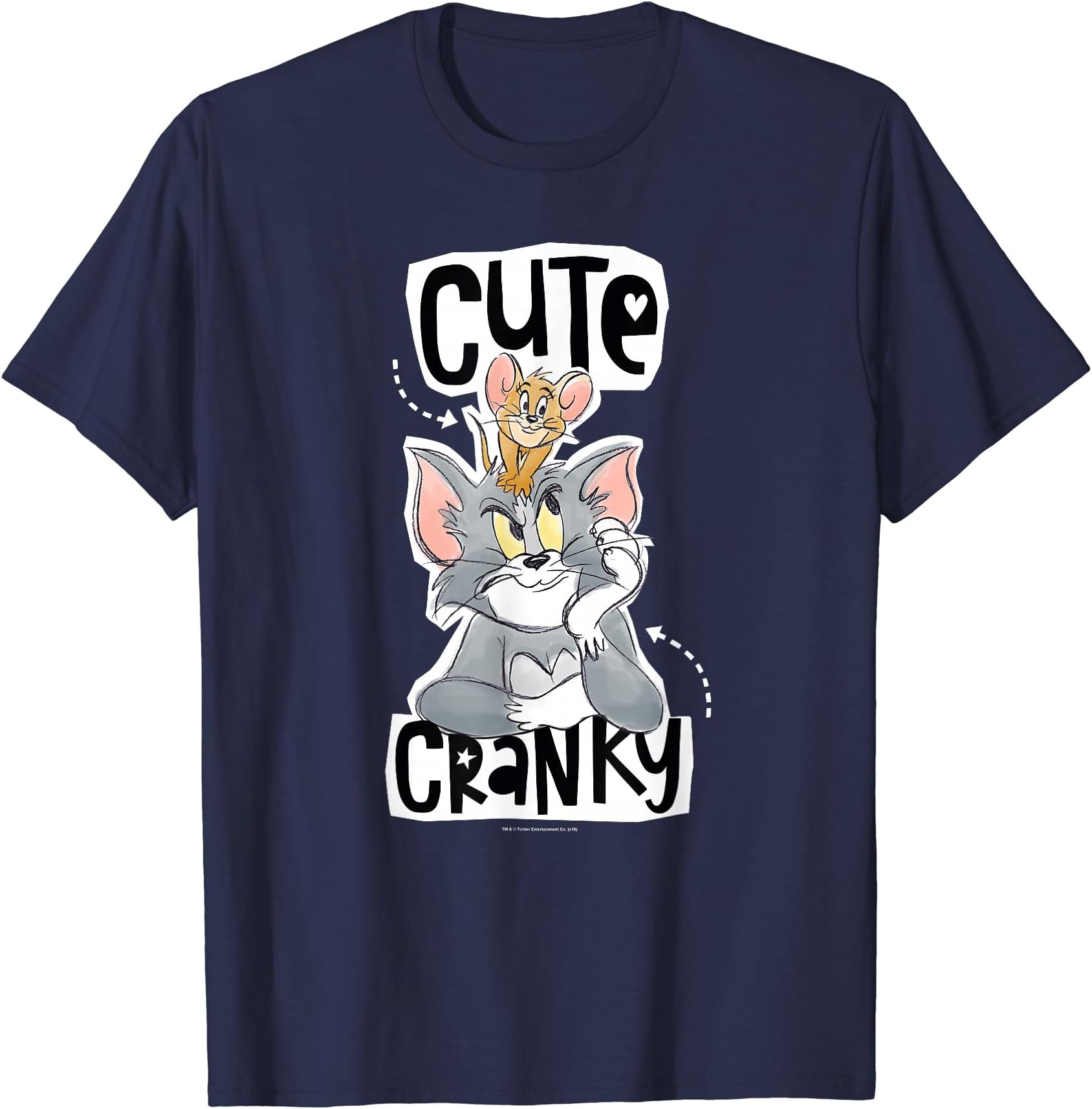 トムとジェリー キュートでクランキー Tシャツ