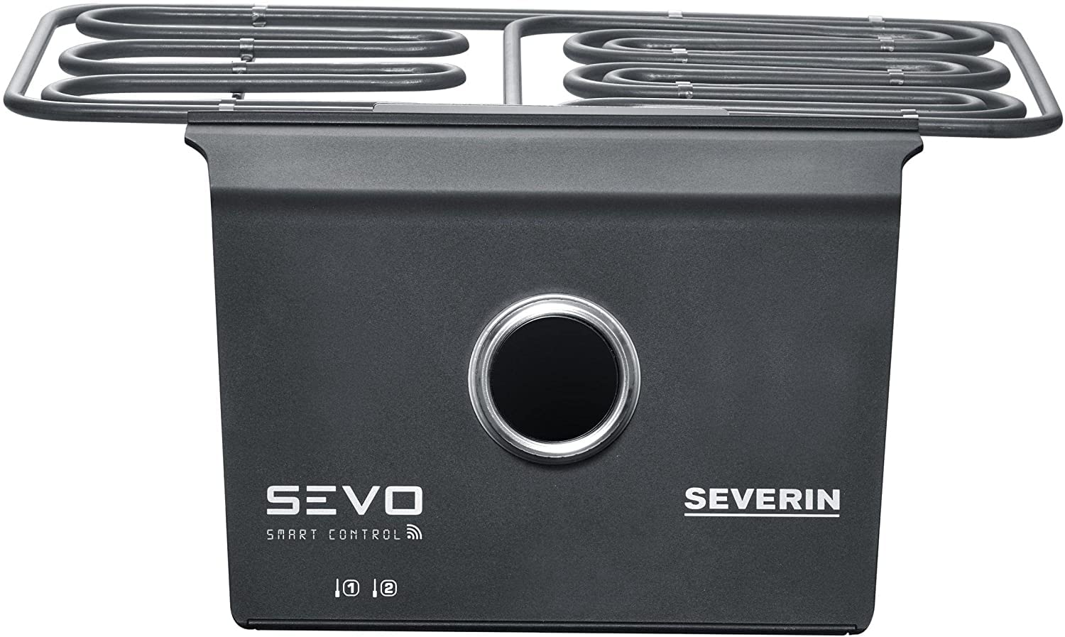 SEVERIN SEVO SMART CONTROL - Kit di aggiornamento per barbecue elettrico SEVO, modulo intelligente per barbecue con controllo app e display OLED, per barbecue con opzione di cottura lenta, nero, ad