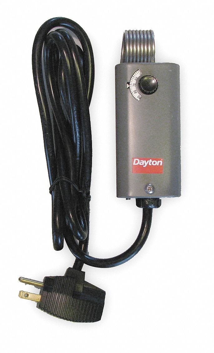 Dayton Portable Thermostat, 35 to 95F, SPST