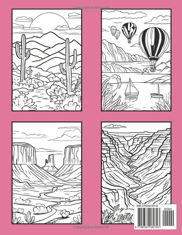 Beautiful Arizona: Coloring Book for Kids (Beautiful States Coloring Books) - Image 2