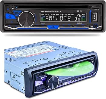 Amazon | DJ8828 1Din FM/AMカーラジオ DVDCDプレーヤー 車載MP3