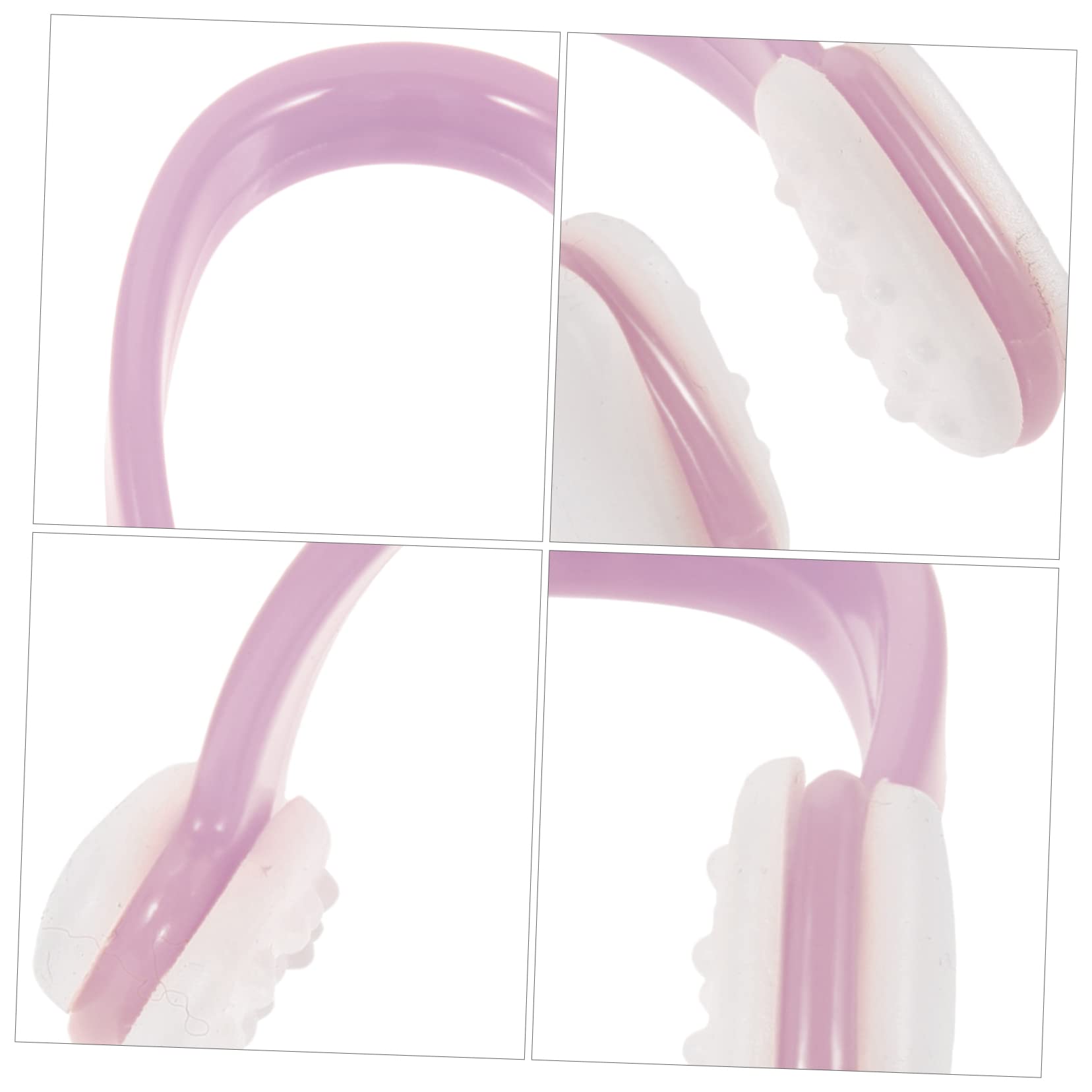 NOLITOY 4pcs Anti-Slip Nose Clips for Swimming Silicone Nose Clip for Kids and Adults Swimming Accessories