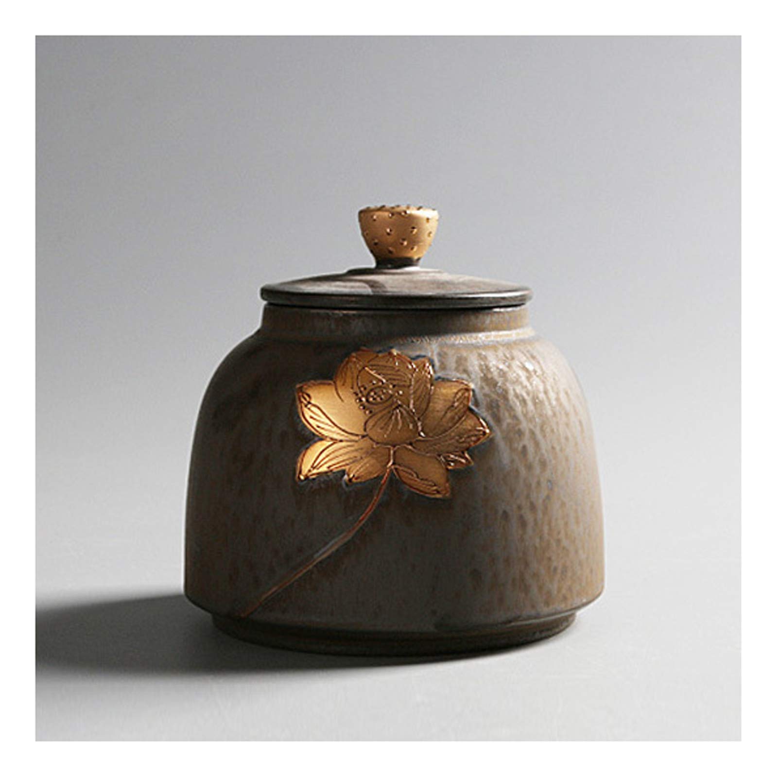 Cremation Urns, Ceramics Adult Human Memorial Ashes Funeral Urn Handcrafted,Urns for, Pet Ash, Coffin, Sealed Ceramic(B2)