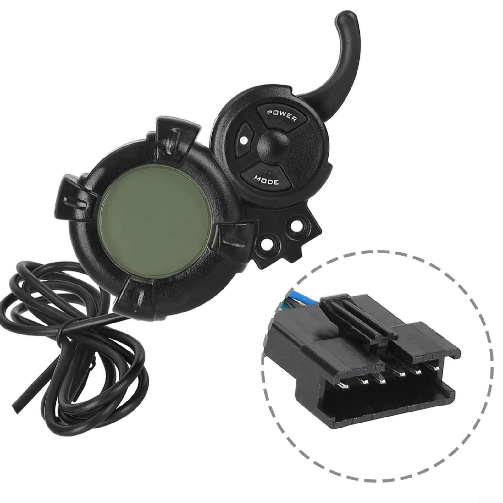 Minimotors EY3 Accélérateur LCD pour scooter électrique Dualtron Thunder pour Dualtron 3 pour Speedway 5 pour Kaabo pour Mantis PRO Affichage clair du mode de batterie Facile pour l'extérieur