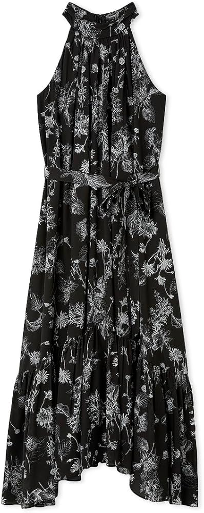 Amazon.co.jp: [フレイ アイディー] ホルターネックギャザーフラワー