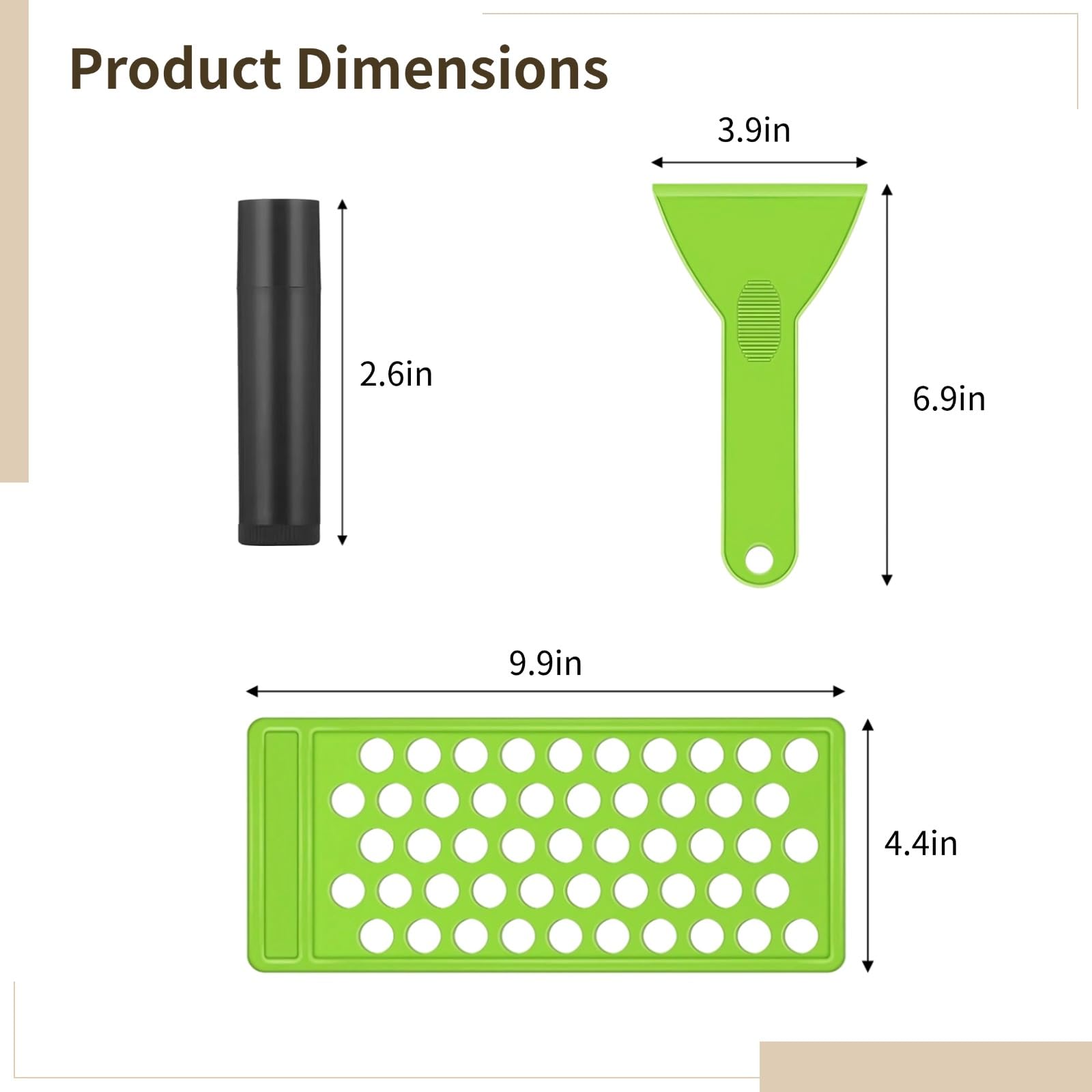 Kit per la creazione di lucidalabbra da donna, kit fai da te con 100 tubi di balsamo per labbra in PP nero, 2 strumenti di riempimento e vassoio multi slot, per la cura delle labbra fatta in casa