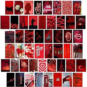 50 Stks Esthetische Foto Voor Muur Collage, Chique Print Kit, Kamerdecoratieposter Voor Meisjes, Tieners Kaarten…