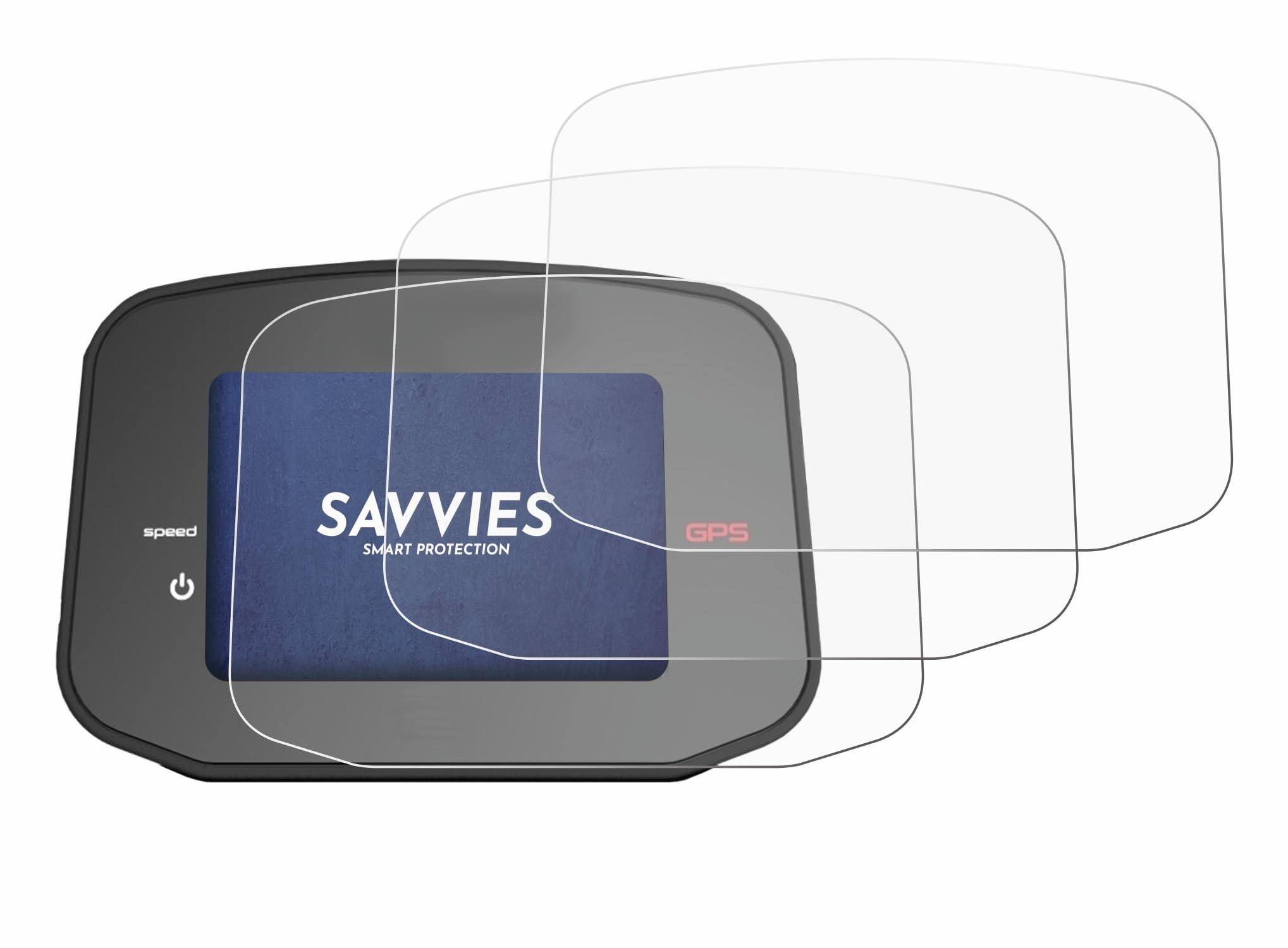 savvies 6 Pezzi Pellicola Protettiva per PowaKaddy CT10 Protezione Schermo Trasparente