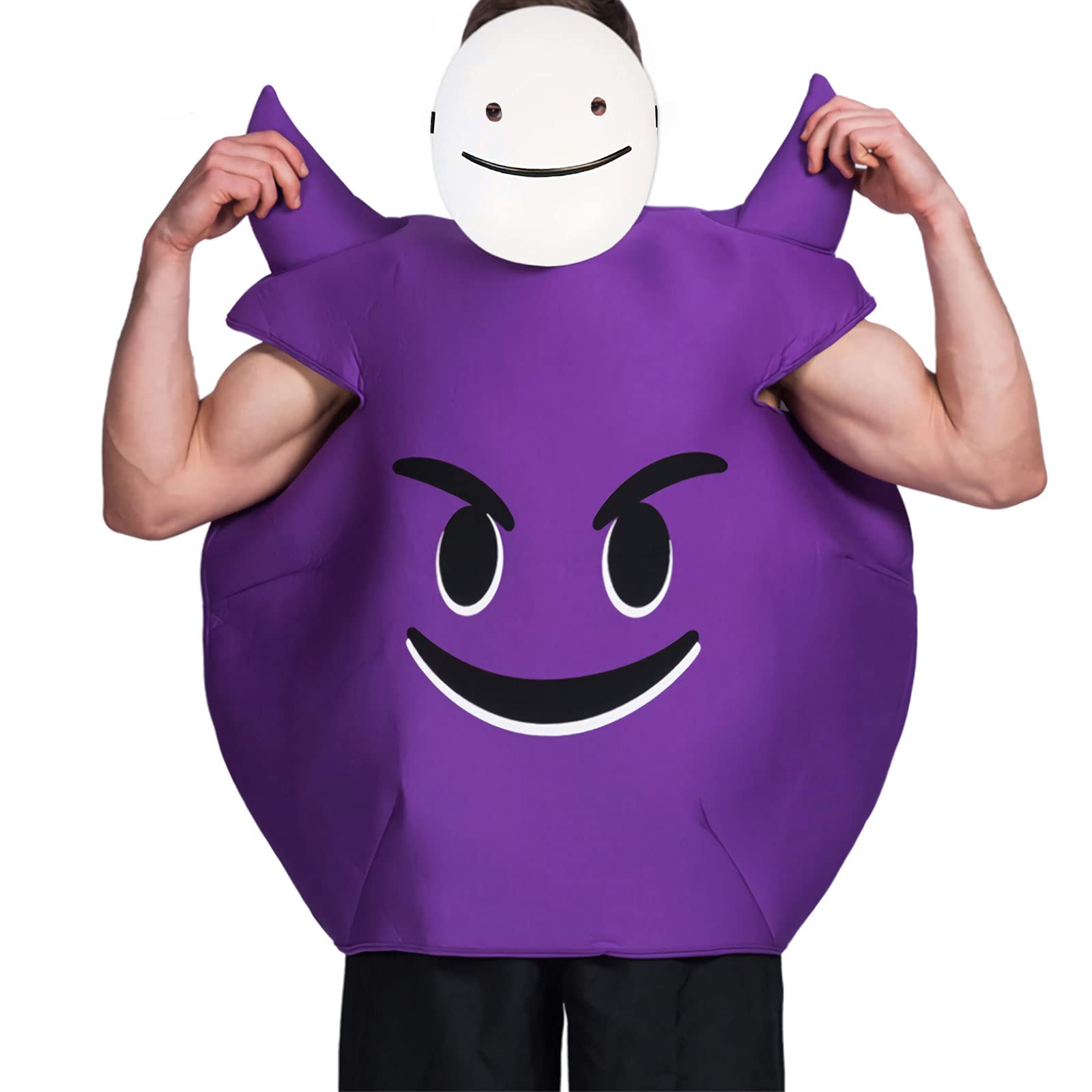 Halloween White Smile Dream Mask Cosplay Masquerade Party Mask ,Same