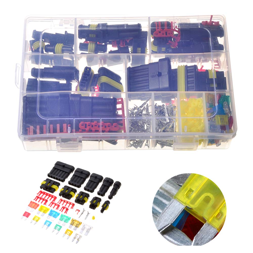 Buy Honeytecs 240PCS Waterproof Car Auto Electrical Wire Terminal