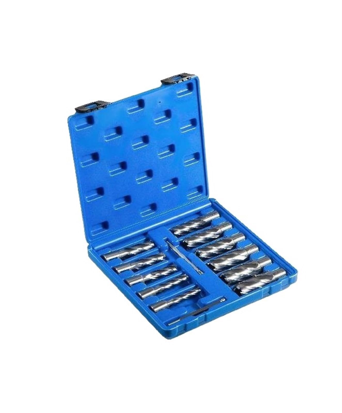 6/11 Uds. Cortador anular HSS 11-50mm broca de perforación de núcleo cortador de sierra 3/4in vástago Weldon 2in conjunto de herramientas de taladro magnético de profundidad(6Pcs 11-27mm)