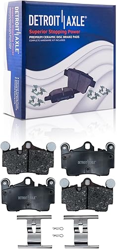 Miniatura 268 de Detroit Axle - Pastillas de Freno Delantero para Ford Fusion Lincoln MKZ Zephyr Mercury Milan Mazda 6, Pastillas de Freno Cerámica Reemplazo