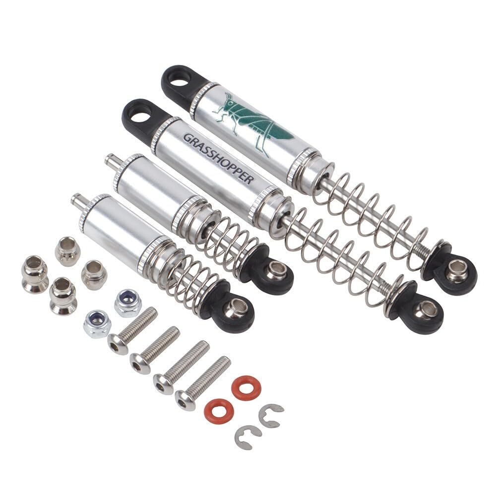 1/10 RC Aluminum Oil Shocks Dampers for Tamiya Grasshopper/Hornet Chassis Upgrade Parts