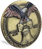 Vista 5 de Moneda militar Don't Tread on Me Challenge Coin US Liberty Bell