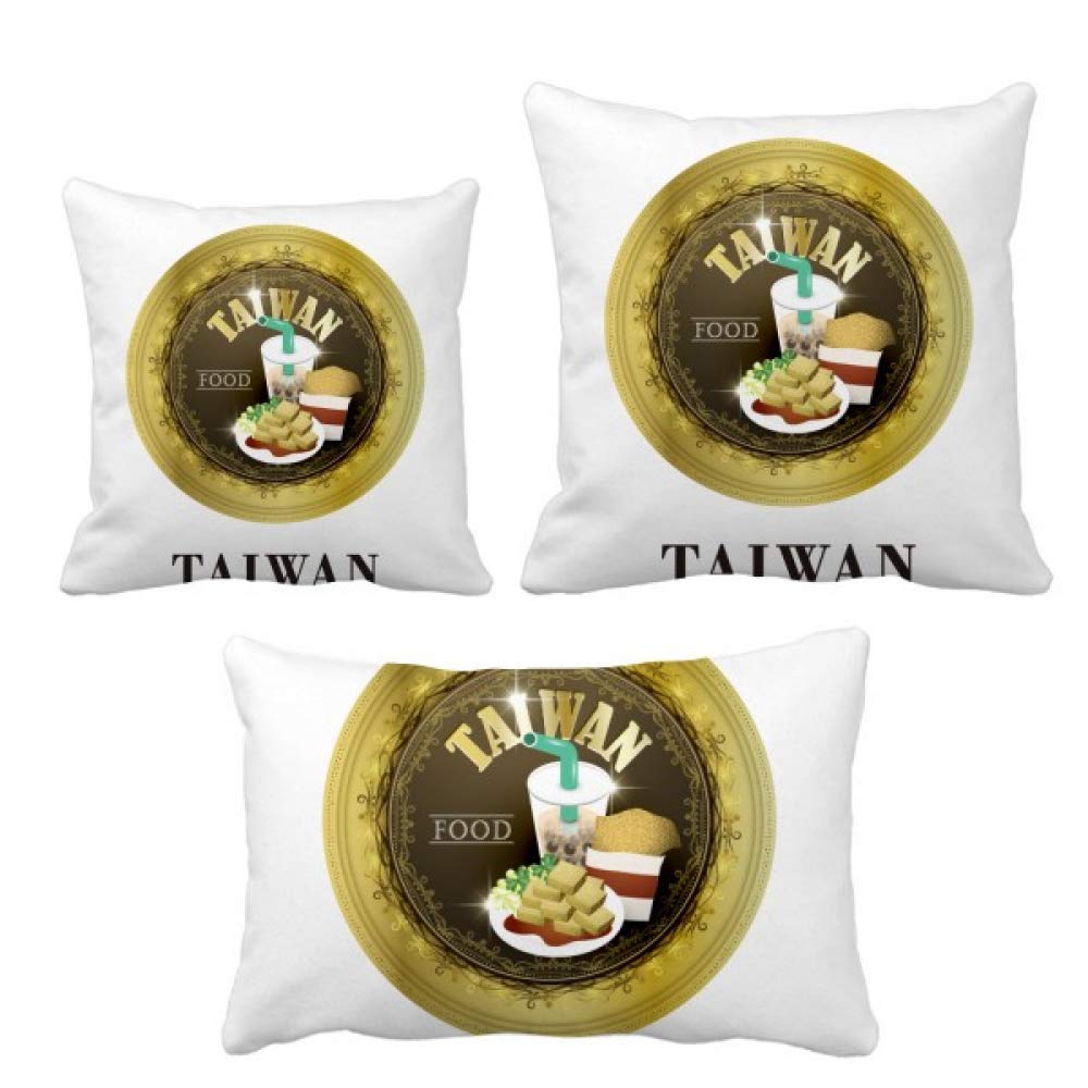 Coussin Taiwan Travel Food idéal pour sublimer votre déco de canapé