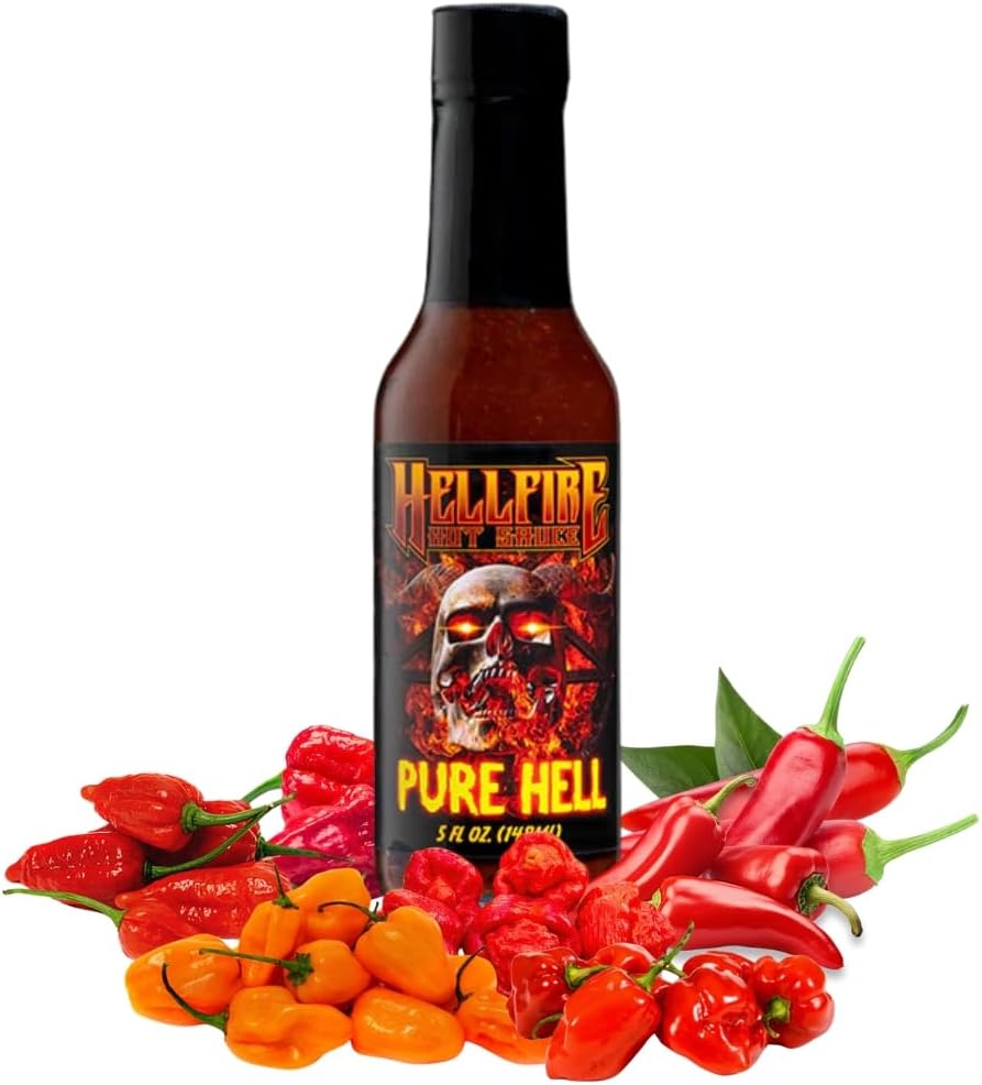 Hellfire's Pure Hell Hot Sauce by Hellfire Hot Sauce
