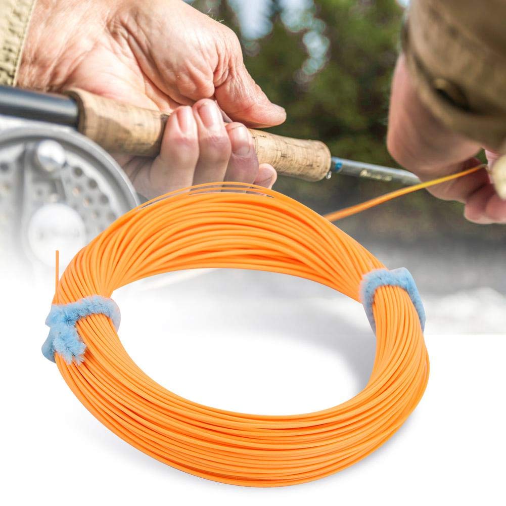 Alomejor Ligne de pêche à la Mouche en Nylon WF 4/5/6/7/8 Monofilament Souple Forte résistance Lancer précis