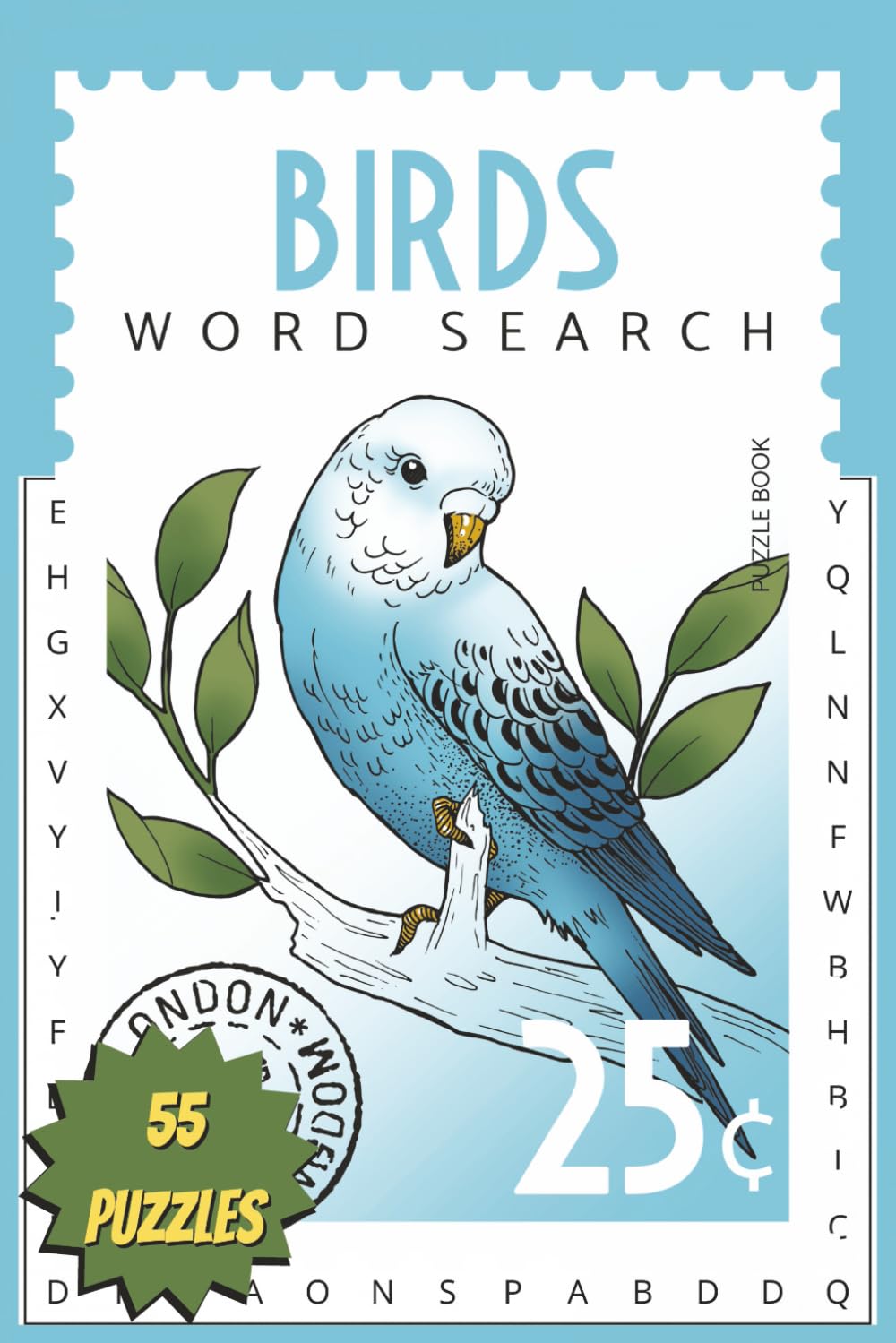 Birds Word Search Puzzle Book: Word searches with easy to read print about eagles, owls, songbirds, parrots, and backyard birds | 6x9 inches, 110 pages | 55 puzzles