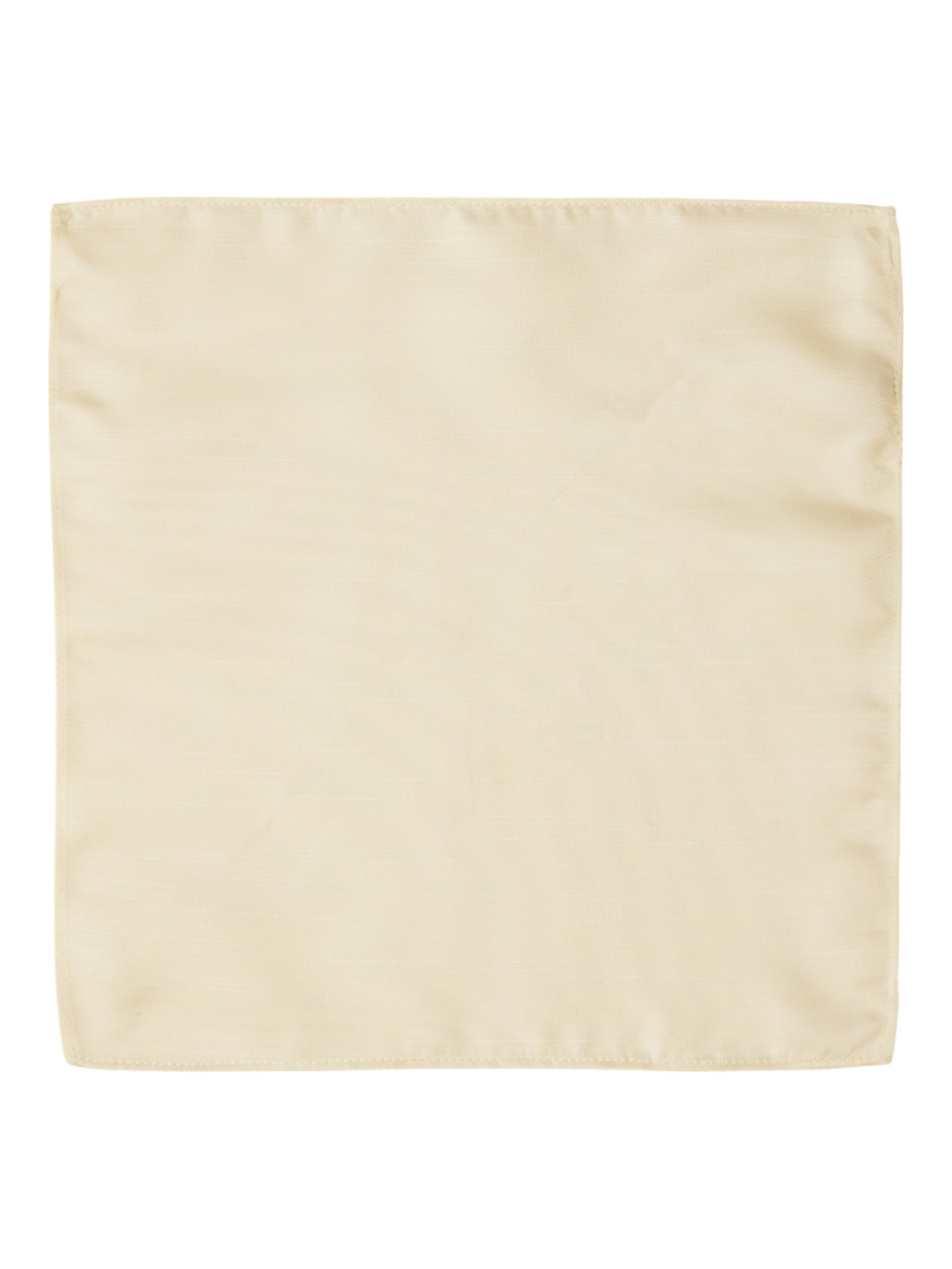 Men's Satin Solid Pocket Square (1pc)