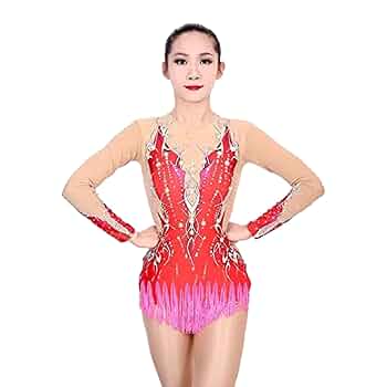 Amazon | 新体操ドレスガールズダンス衣装パフォーマンスウェア