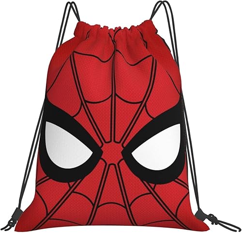 ICOBES Mochila de gimnasio con cordón de superhéroes favoritos, impermeable, mochila de superhéroe, mochila de entrenamiento para gimnasio, bolsa