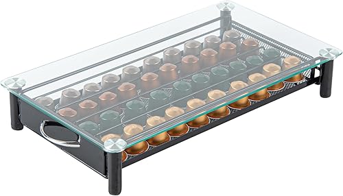 Restaurantware Restpresso - Cajón para cápsulas de café de 15.9 x 9.3 x 2.8 pulgadas, 1 cajón de cápsulas de alta resistencia, capacidad para 40