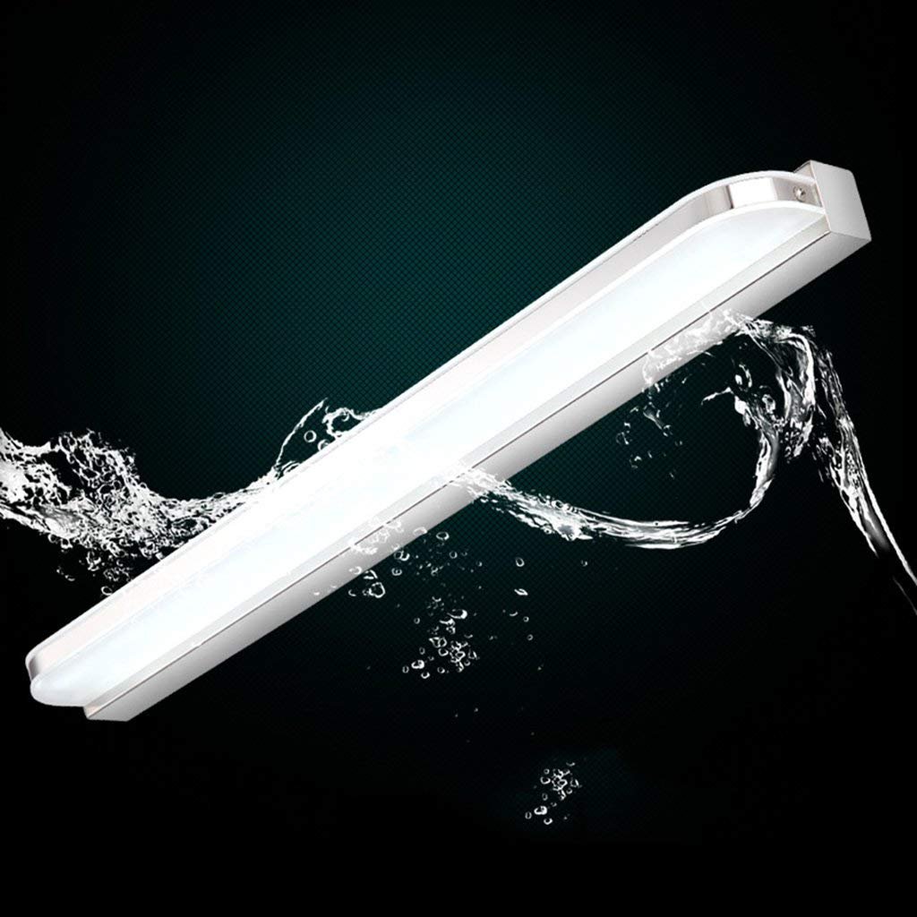 Lámparas de Espejo de Baño Lámparas Delanteras, Led Impermeable Anti-Niebla Baño de Baño Luz Moderno Moderno Luces de Pared Iluminación de Pared/Warm Light 120Cm