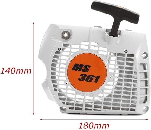 Miniatura 2 de QHALEN Conjunto de arranque de retroceso de retroceso para motosierra Stihl MS341 MS361 Repuesto de pieza # 1135 080 210211350802102