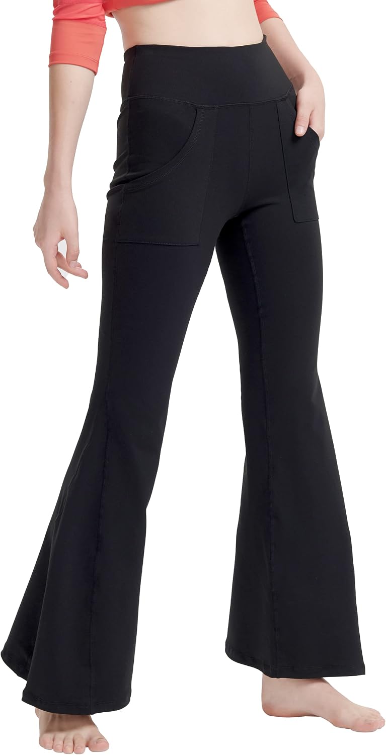 Buy nuveti Bootcut Yoga Pants for Women 