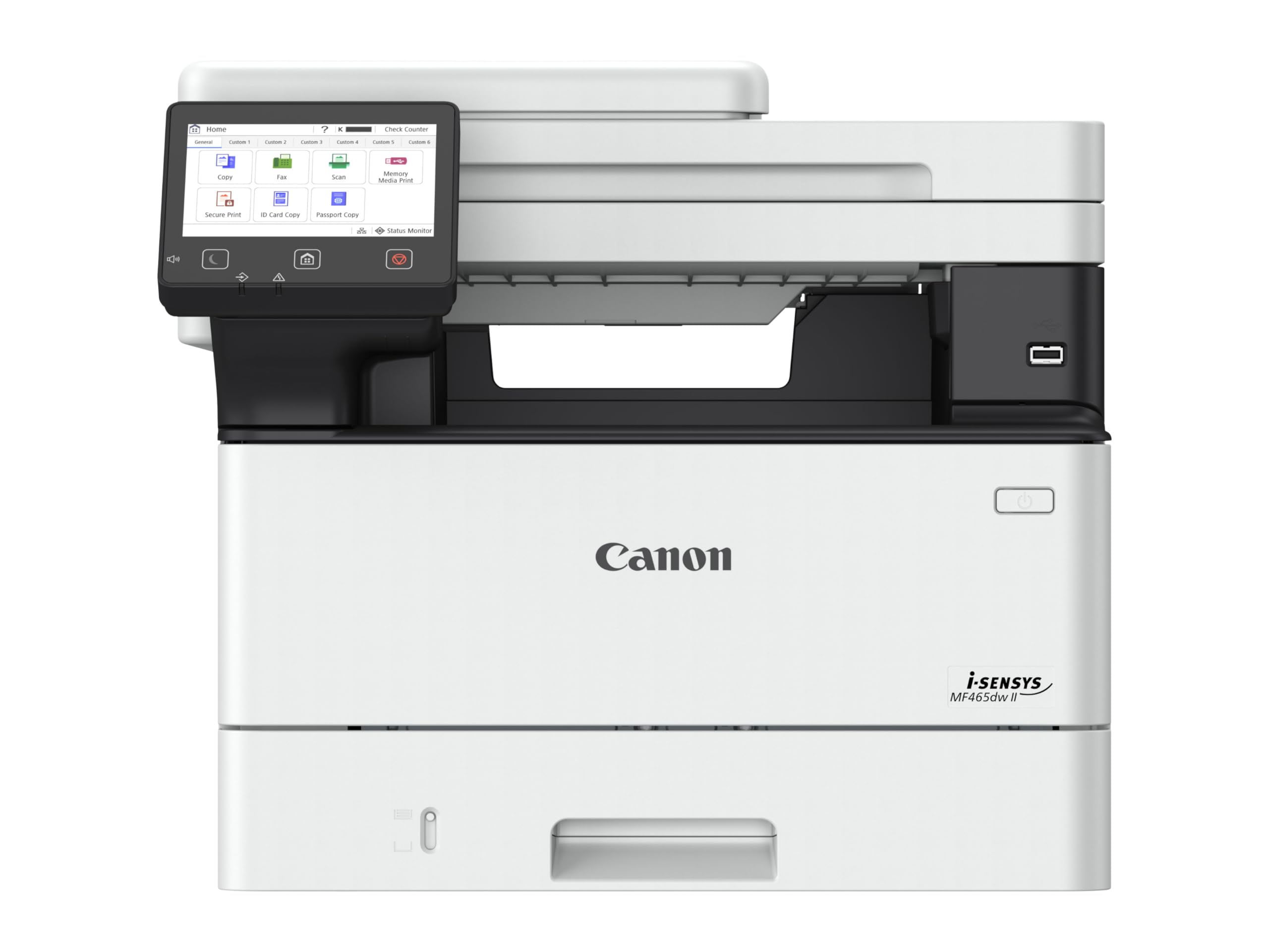 Canon i-SENSYS MF465dw II - Impresora Láser Multifunción Monocromo Todo en Uno - Inalámbrica - Impresión, Copia, Escaneo y Fax en A4 - Impresión hasta 40 ppm y Escaneo hasta 100 ipm