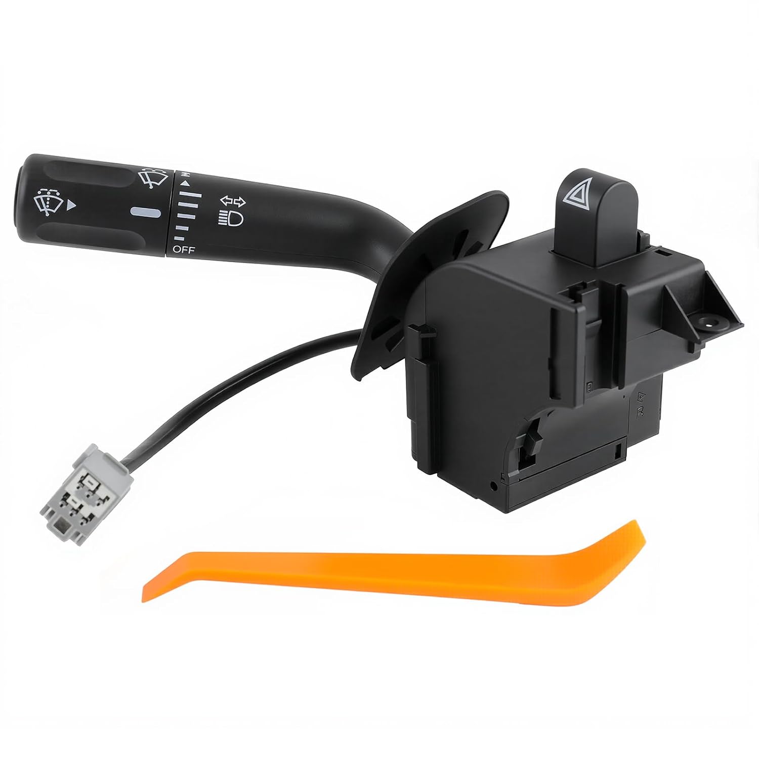 GoaMotors 5L3Z13K359AAA Multi-Function Turn Signal Switch Wiper Dimmer Combination Switch Compatible with Ford F150 2005-2008 for Lincoln Mark LT 2006-2008#CBS-1332, 629-00789