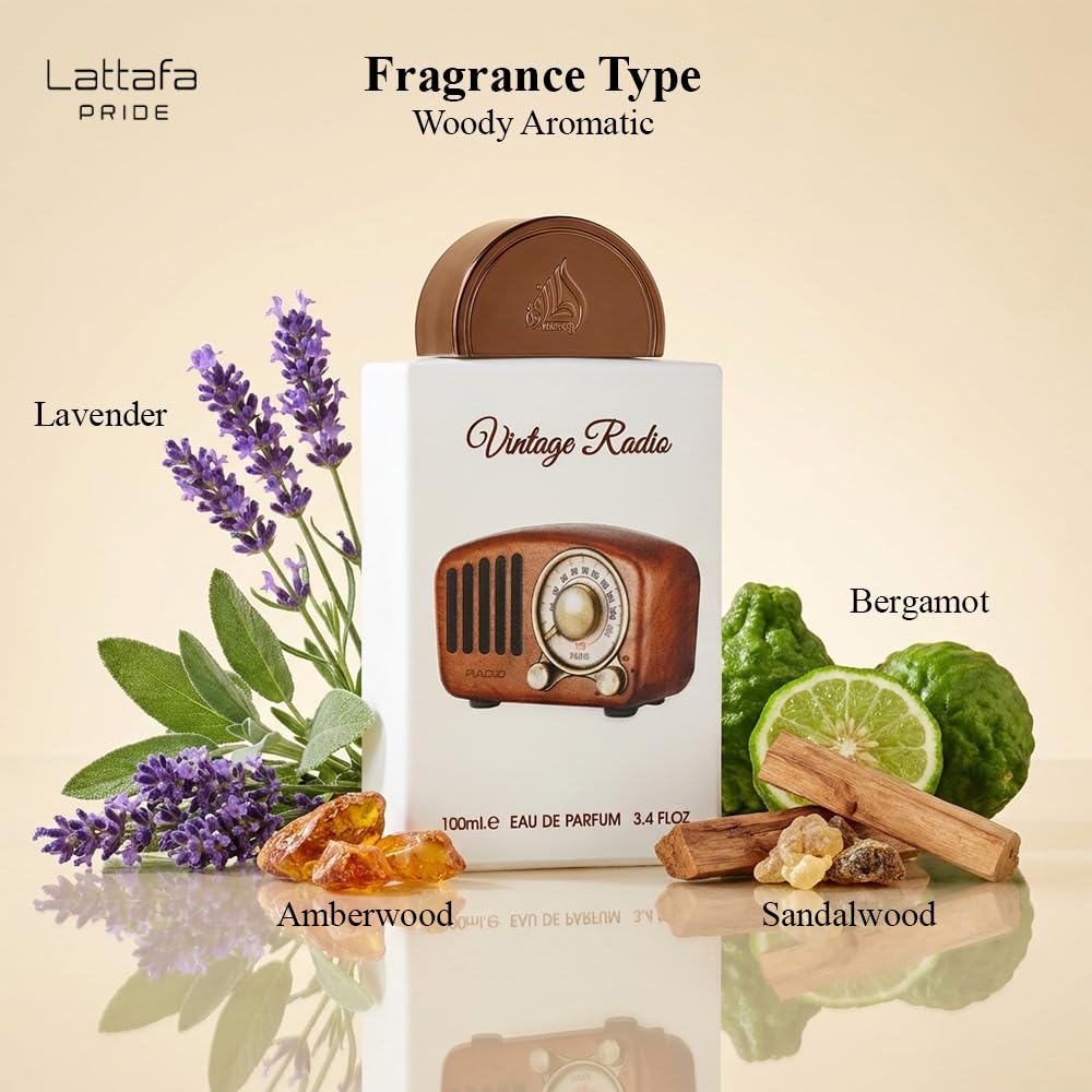 Lattafa Pride Niche Emarati Vintage Radio Eau De Parfum