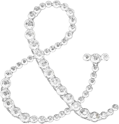 Efavormart - Paquete de 12 calcomanías autoadhesivas de diamantes de imitación transparentes de 1.5 pulgadas, decoración de diamantes de imitación