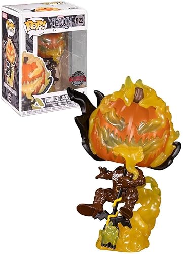 Funko Venom POP! Figura de vinilo Venomized Jack O Lantern 3.5 in