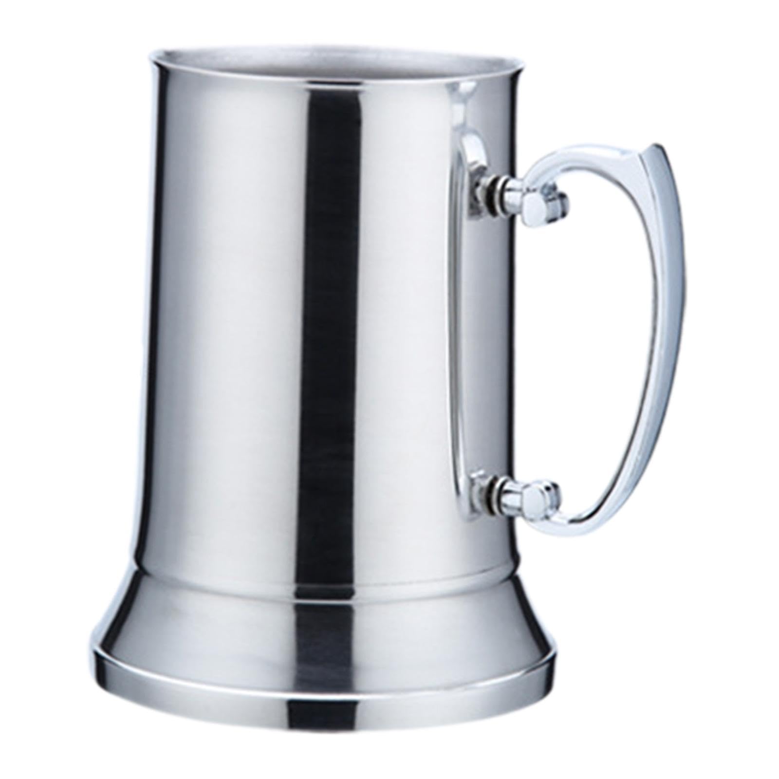 Chope à Bière Double Paroi Inox 560ml Tasse Café Isotherme