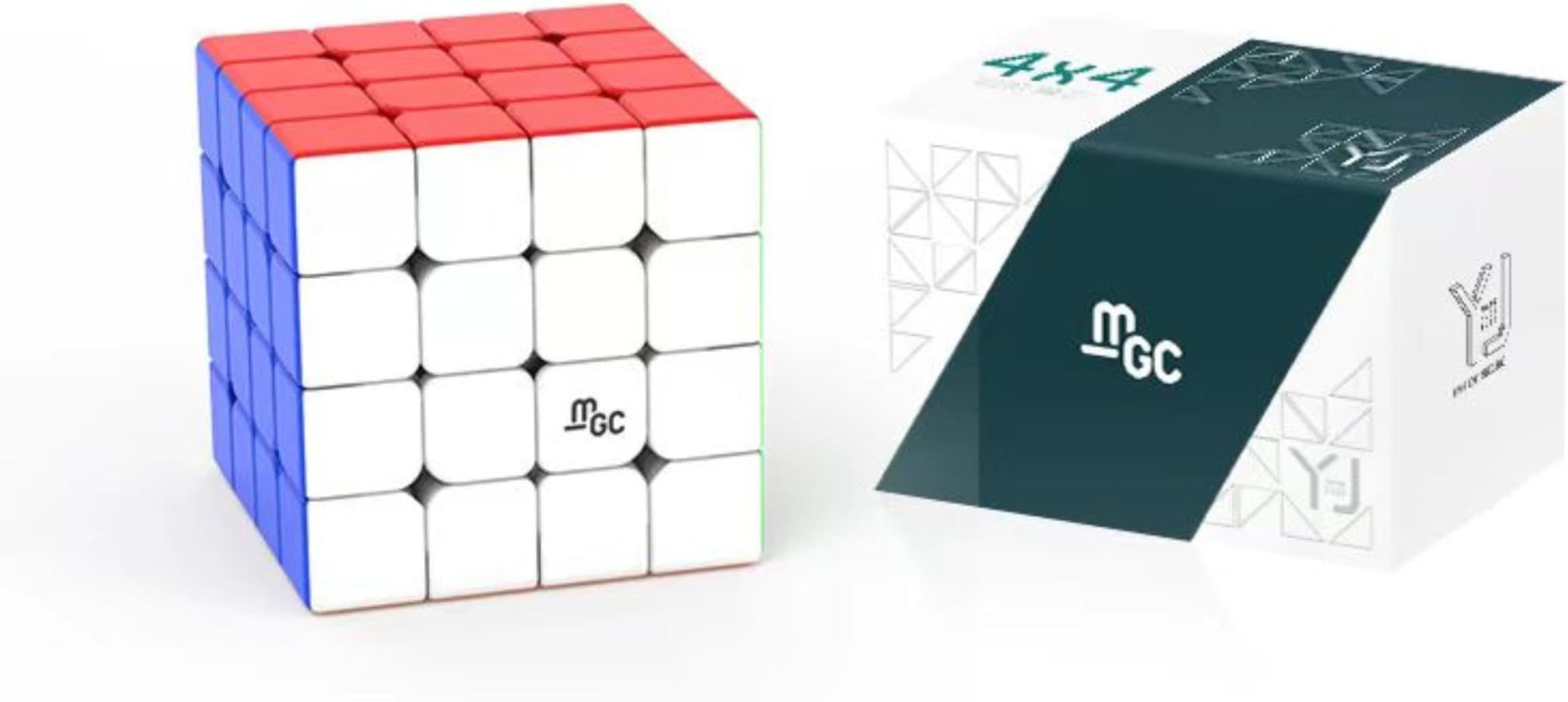 YJ MGC Magnetic Stickerless Speedcube 4x4 Multicolor