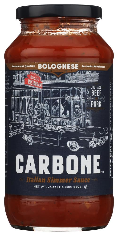Carbone, Bolognese Simmer Sauce, 24 Ounce