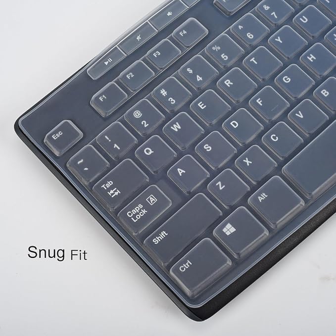 Funda de Teclado de Silicona para Logitech K270 MK270 MK295 miniatura 3